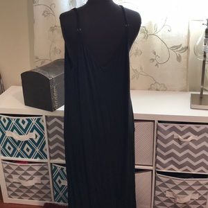 3 for $15 Maxi spaghetti strap dress black xl